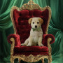 Christmas Veils Pet Customized Photo Paintings