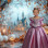 Halloween Castle Child Customized Photo Paintings