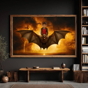 Halloween Customized Photo Paintings for Children