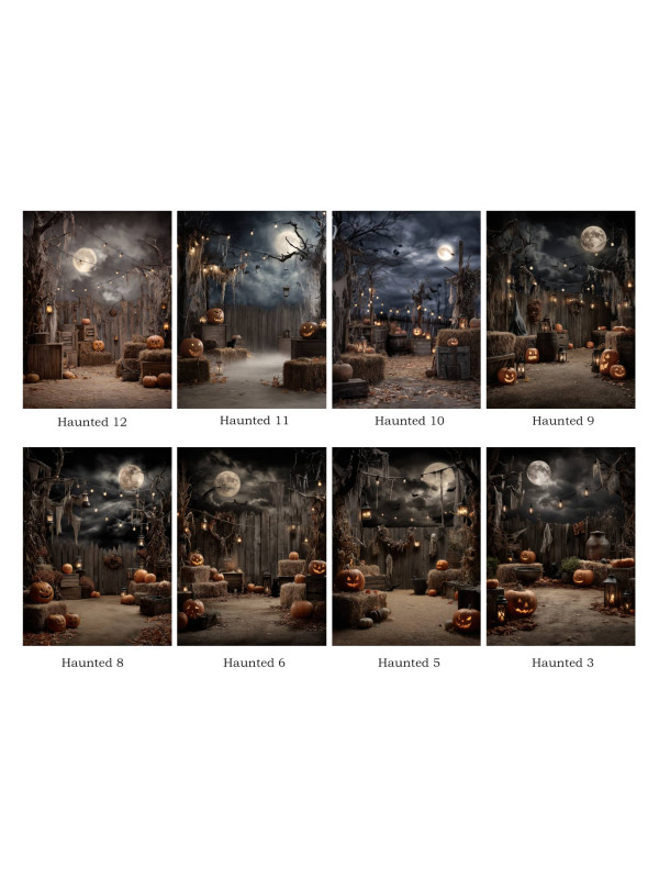 Spooky Halloween Child Customized Photo Paintings