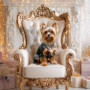 Aristocrat Victorian Holiday Pet Customized Photo Paintings
