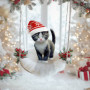 Holiday Swing Pet Customized Photo Paintings