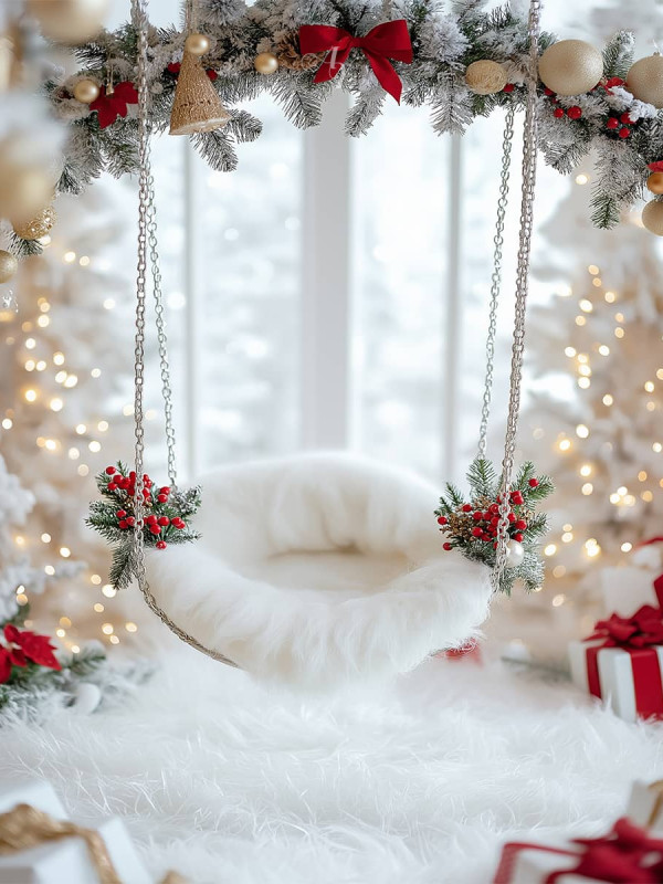 Holiday Swing Pet Customized Photo Paintings