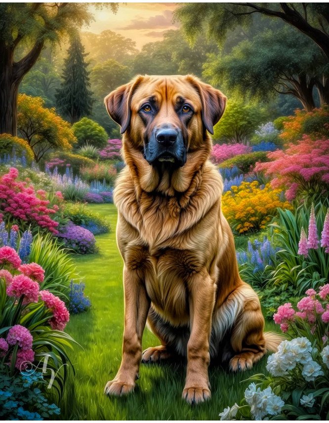 Shepherd Mix Breed Dog Portrait Paintings Shepherd Mix Breed Dog Portrait Paintings