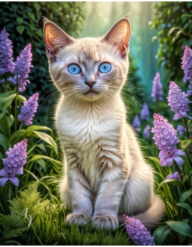 Siamese Cat Portrait Paintings Siamese Cat Portrait Paintings