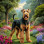 Airedale Terrier Dog Portrait Paintings