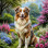 Australian Shepherd Dog Portrait Paintings