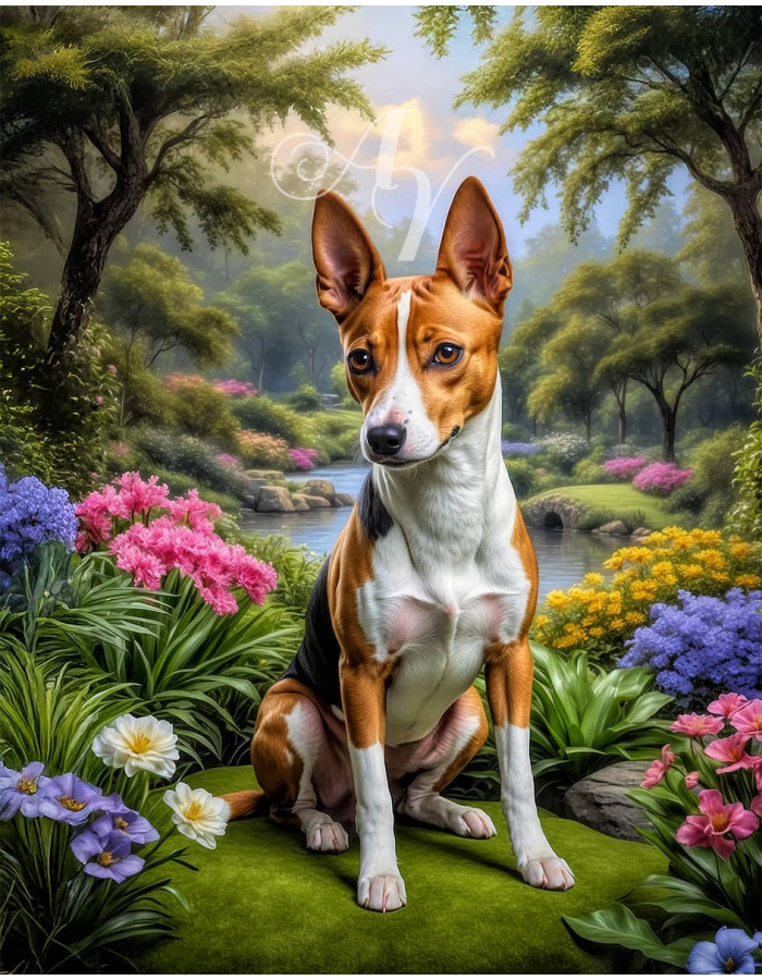 Basenji Portrait Paintings Basenji Portrait Paintings