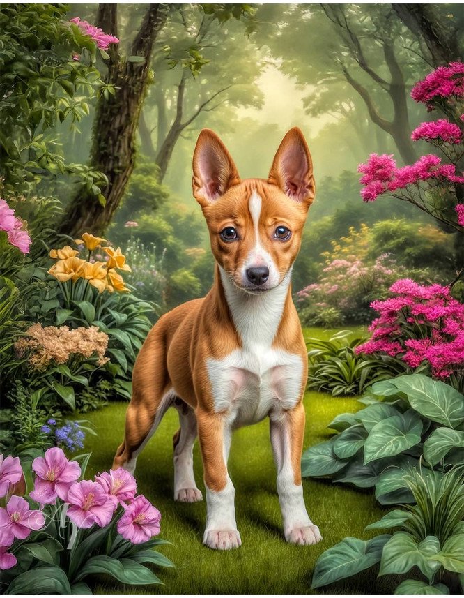 Basenji Portrait Paintings Basenji Portrait Paintings