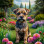 Border Terrier Portrait Paintings