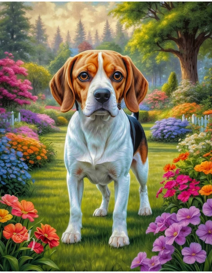 Beagle Dog Portrait Paintings Beagle Dog Portrait Paintings