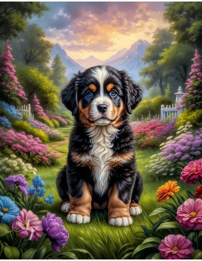 Bernese Mountain Dog Portrait Paintings Bernese Mountain Dog Portrait Paintings