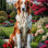 Borzoi Puppy Portrait Paintings