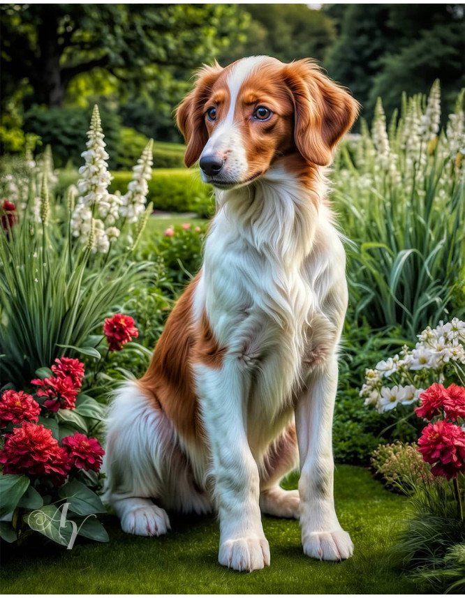 Borzoi Puppy Portrait Paintings Borzoi Puppy Portrait Paintings