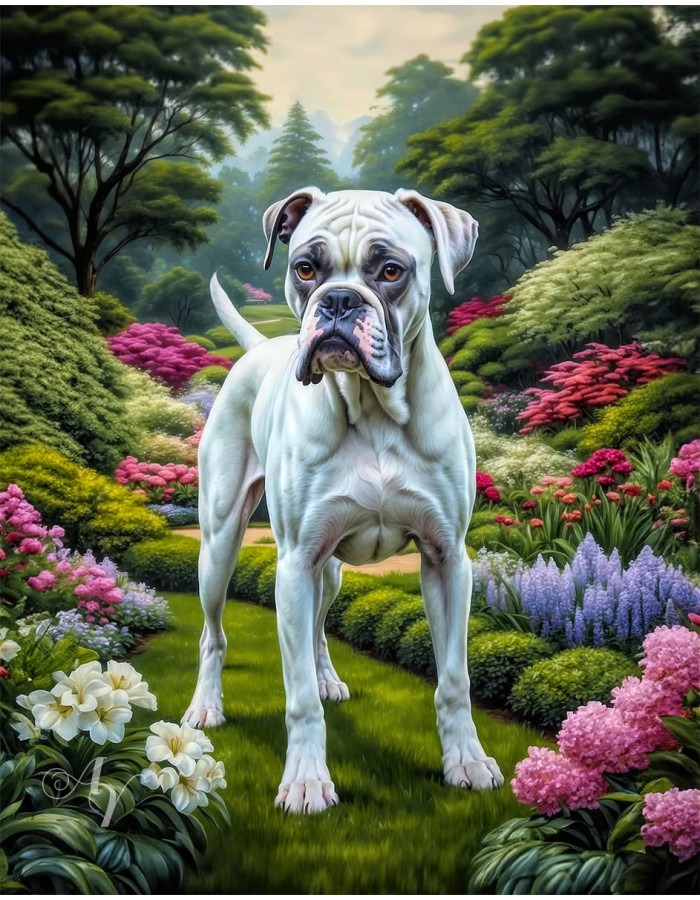 Boxer Dog Portrait Paintings Boxer Dog Portrait Paintings