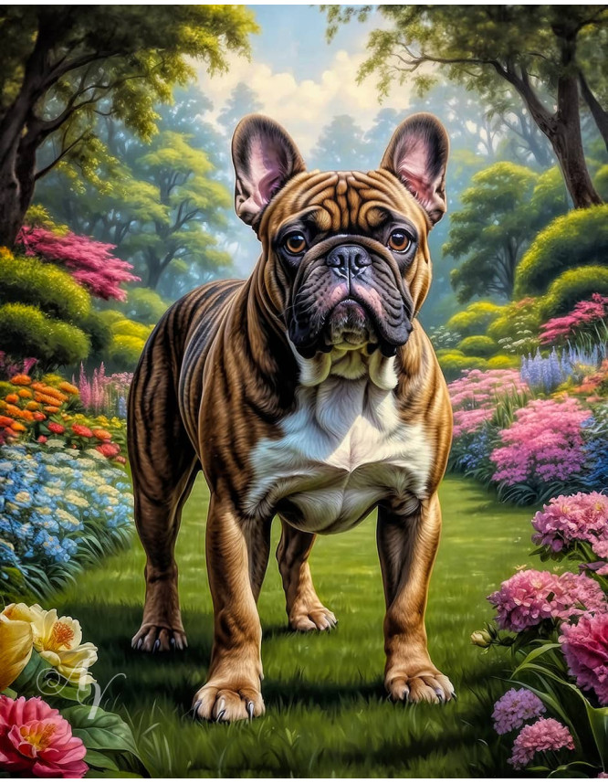 Bulldog Portrait Paintings Bulldog Portrait Paintings