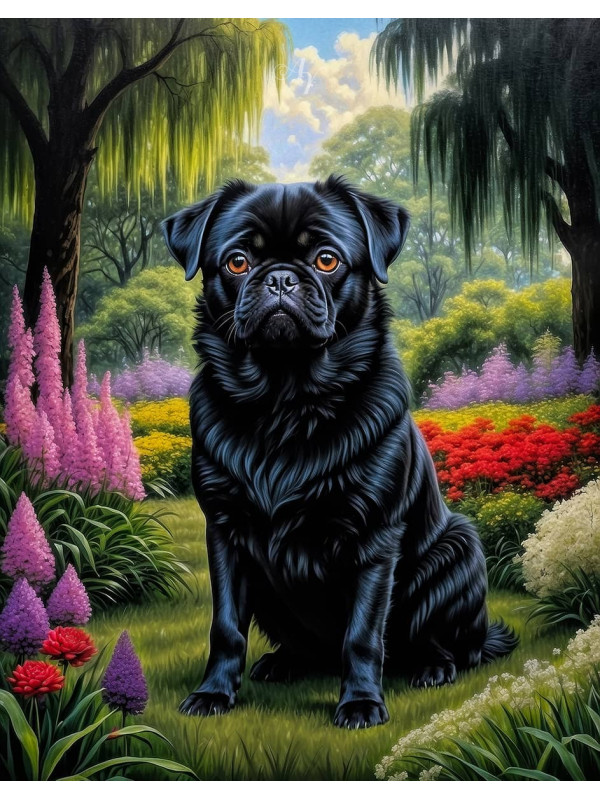 Chug Dog Portrait Paintings