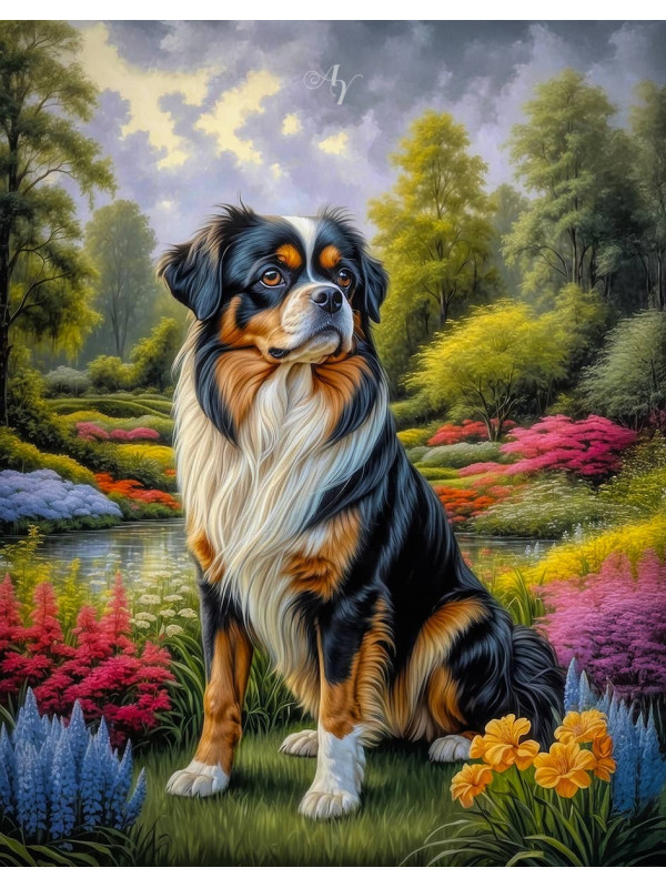 Chug Dog Portrait Paintings