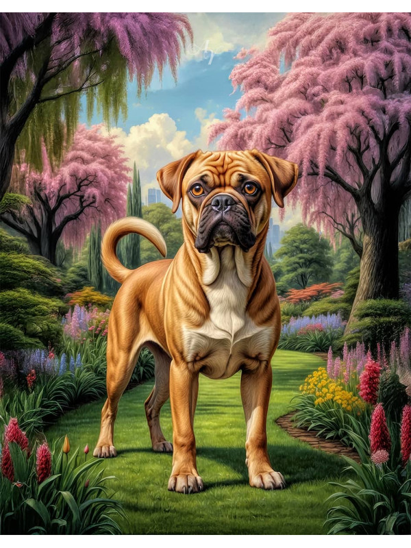 Chug Dog Portrait Paintings
