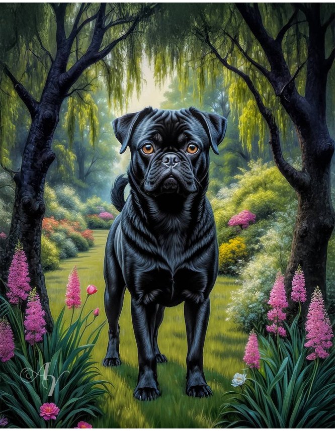 Chug Dog Portrait Paintings Chug Dog Portrait Paintings