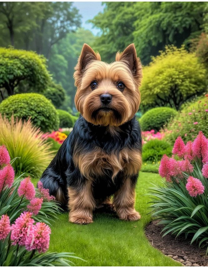 Norwich Terrier Dog Portrait Paintings Norwich Terrier Dog Portrait Paintings