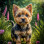 Norwich Terrier Puppy Portrait Paintings