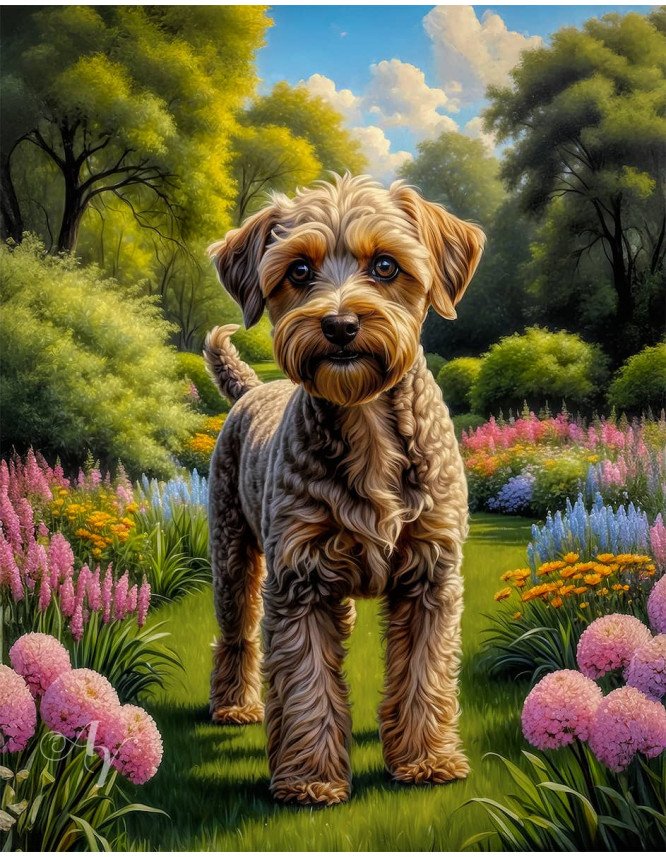 Schnoodle Portrait Paintings Schnoodle Portrait Paintings