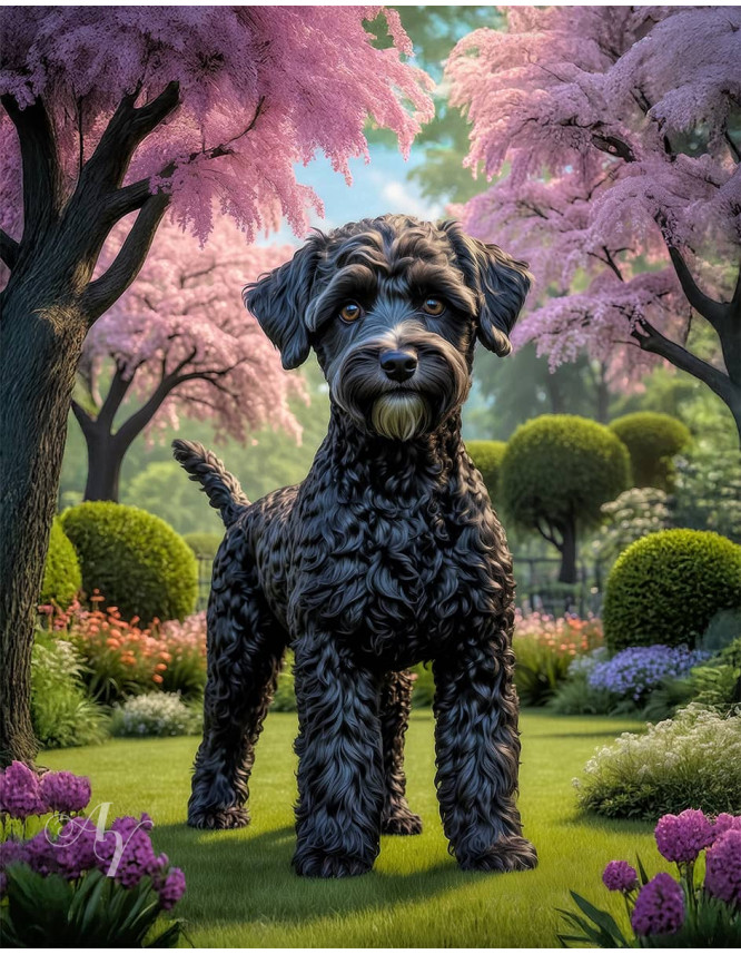Schnoodle Portrait Paintings Schnoodle Portrait Paintings
