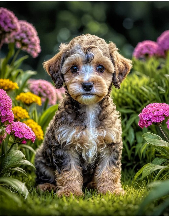 Schnoodle Portrait Paintings Schnoodle Portrait Paintings
