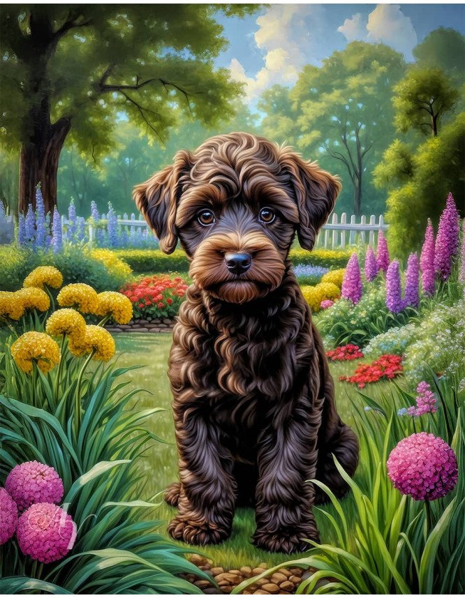 Schnoodle Portrait Paintings Schnoodle Portrait Paintings
