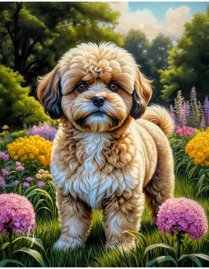 Shihpoo Portrait Paintings Shihpoo Portrait Paintings