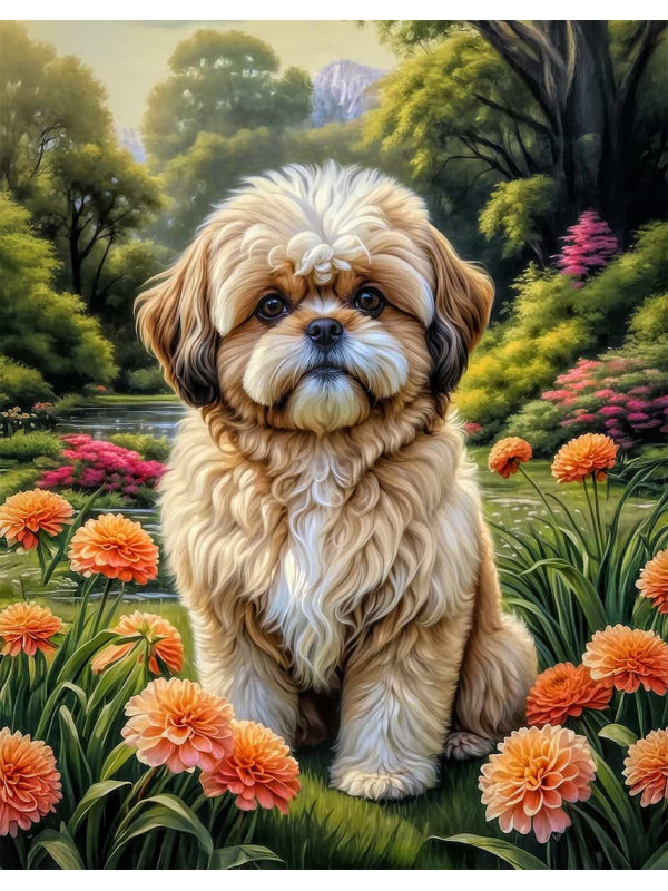 Shihpoo Portrait Paintings