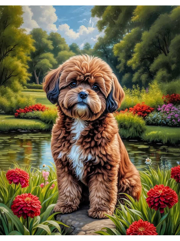 Shihpoo Portrait Paintings