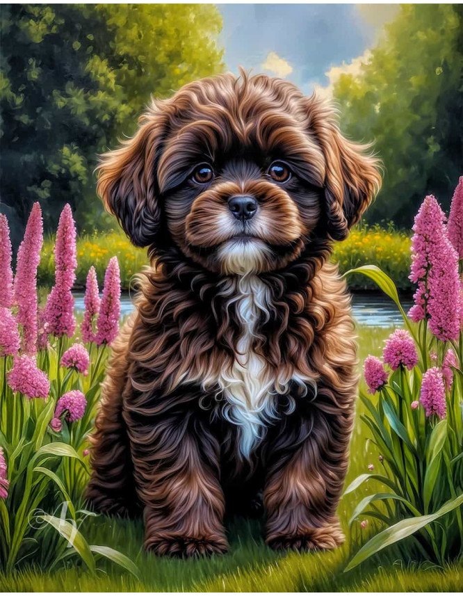 Shihpoo Portrait Paintings Shihpoo Portrait Paintings