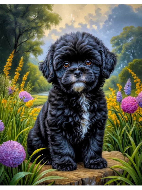 Shihpoo Portrait Paintings