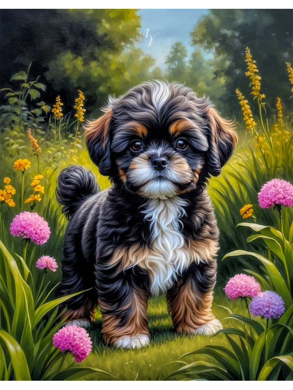Shihpoo Portrait Paintings