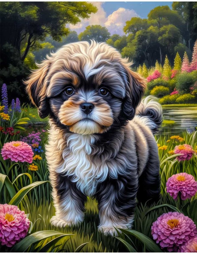 Shihpoo Portrait Paintings