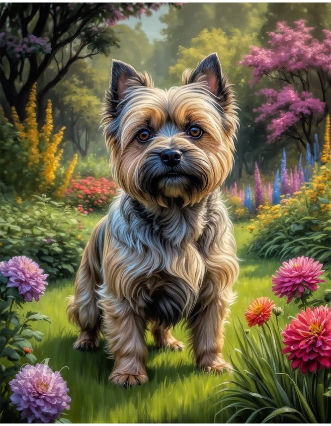 Cairn Terrier Dog Portrait Paintings Cairn Terrier Dog Portrait Paintings
