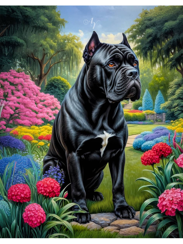 Cane Corso Portrait Paintings