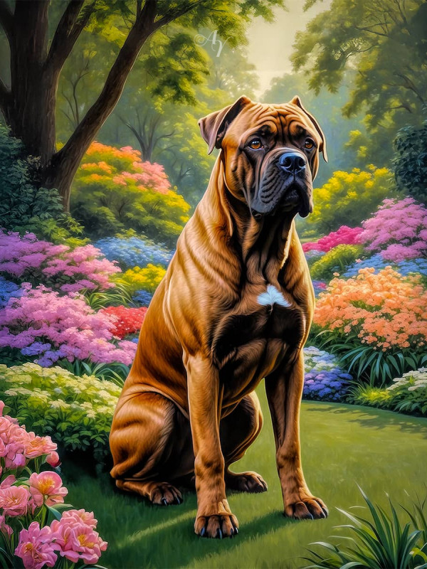 Cane Corso Portrait Paintings