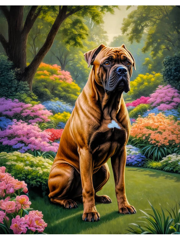 Cane Corso Portrait Paintings