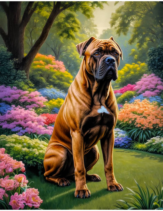 Cane Corso Portrait Paintings