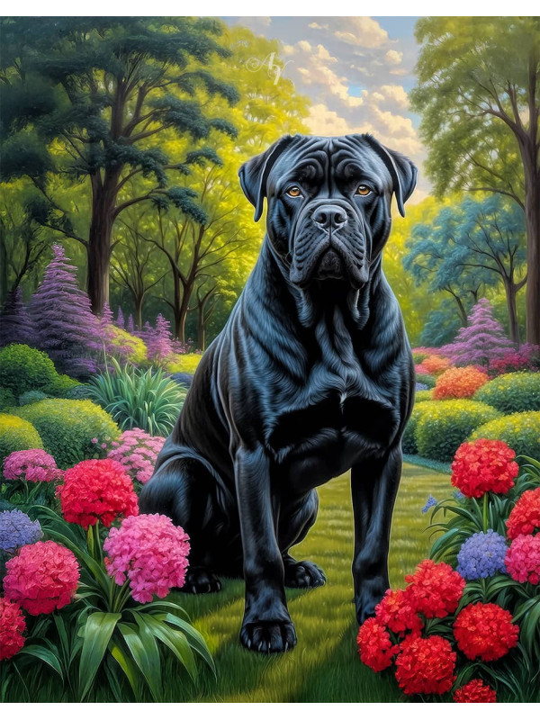 Cane Corso Portrait Paintings