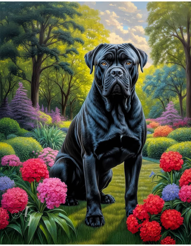 Cane Corso Portrait Paintings