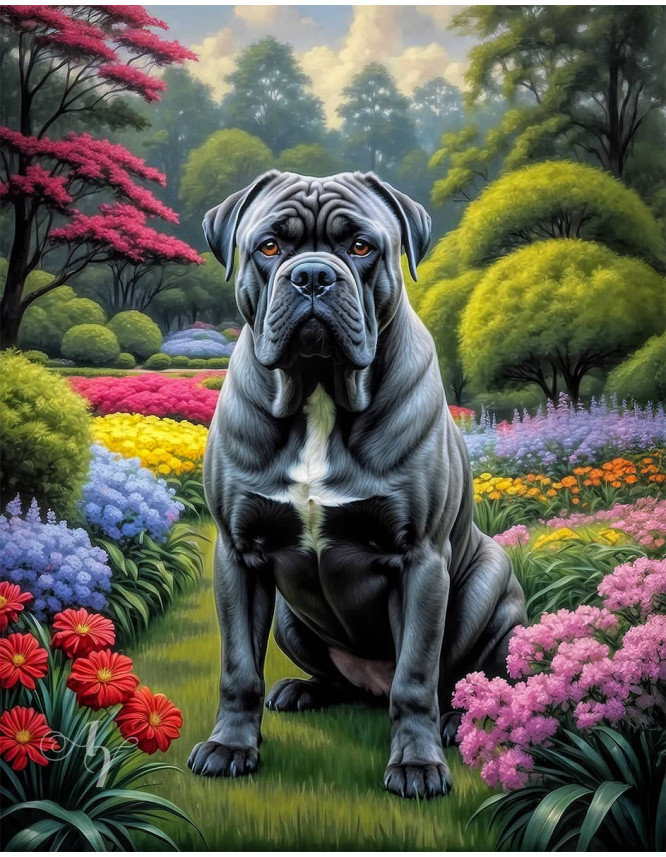 Cane Corso Portrait Paintings