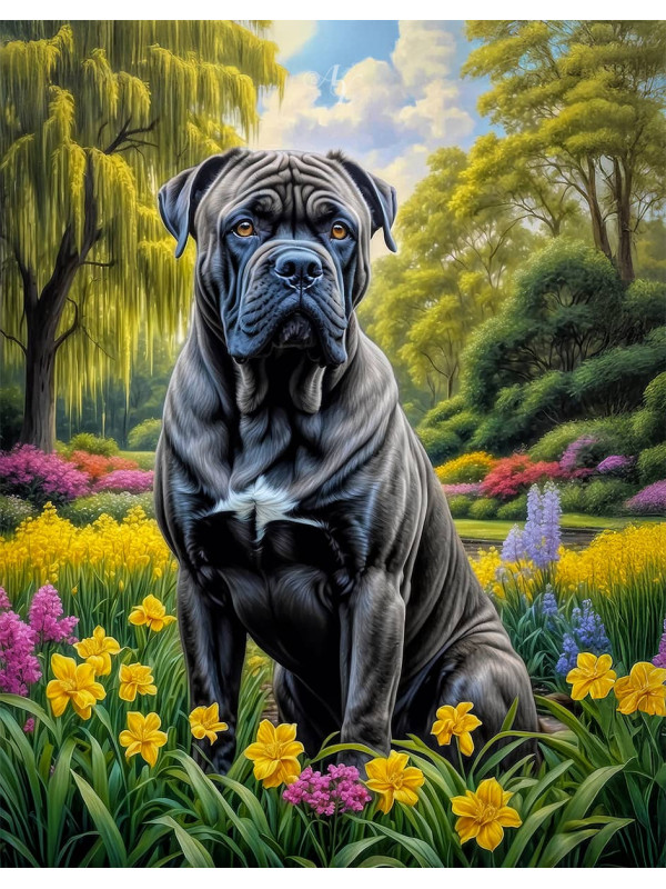 Cane Corso Portrait Paintings