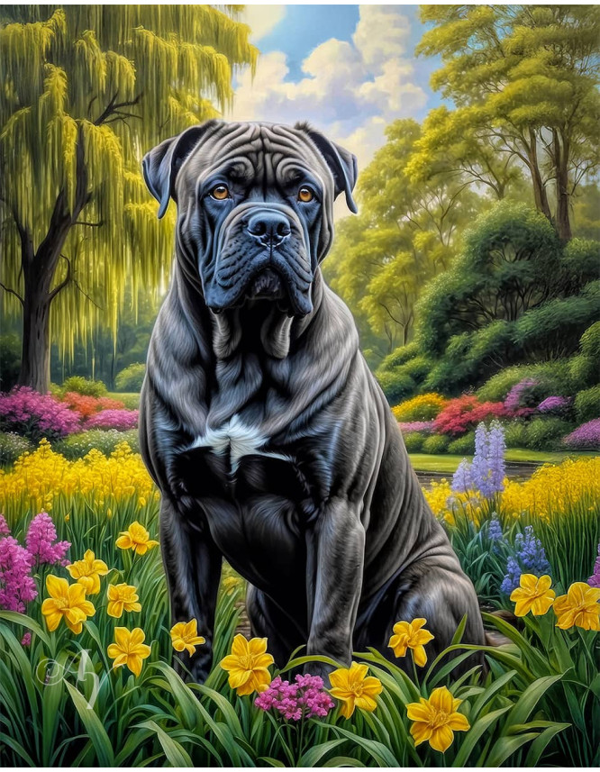 Cane Corso Portrait Paintings