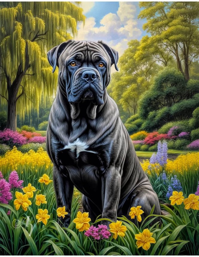 Cane Corso Portrait Paintings Cane Corso Portrait Paintings