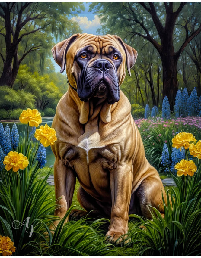 Cane Corso Portrait Paintings
