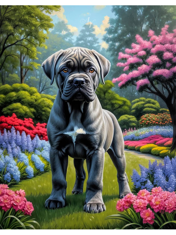 Cane Corso Portrait Paintings